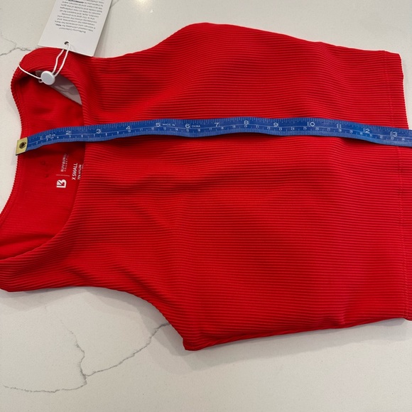 Buffbunny Cross Roads Salsa Red Crop Top - Picture 5 of 6